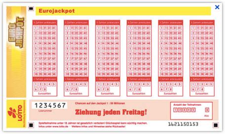 eurojackpot bis wann lottoschein abgeben
